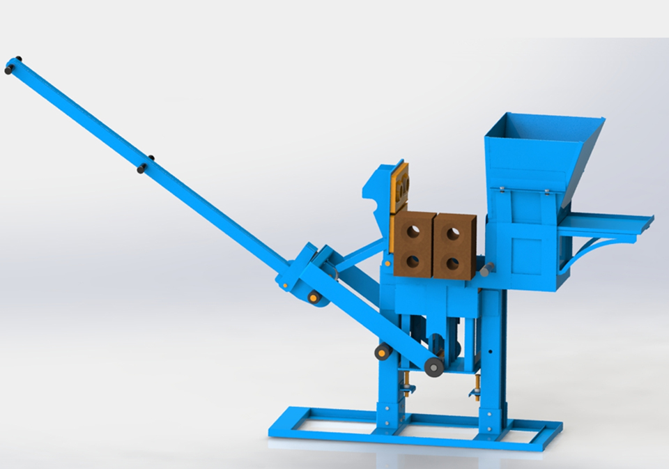 Supports custom brick-making machines.